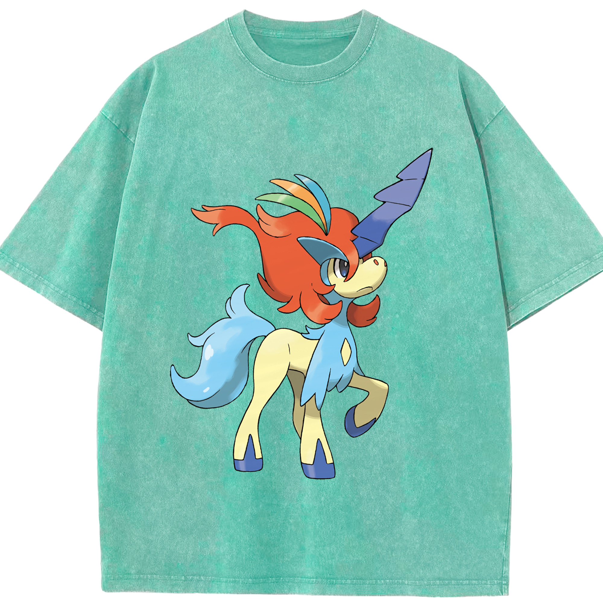 （画像用） ポケットモンスター Pokémon 綿100% ヴィンテージ風 半袖Tシャツ（フロントプリント）